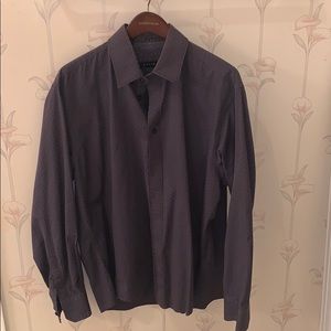 Purple/grey patterned Zagiri men’s shirt